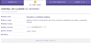 Imagem site ajuda da Oi.