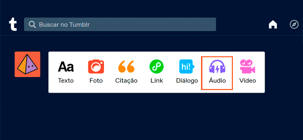 Como colocar música no Tumblr