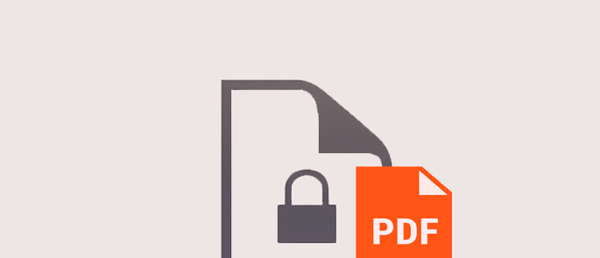 Como criar um PDF com senha
