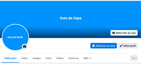 O que é uma foto de capa