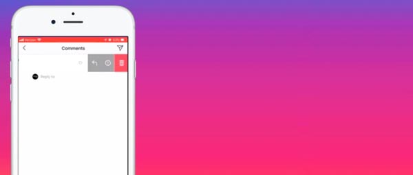 Como apagar comentários do Instagram