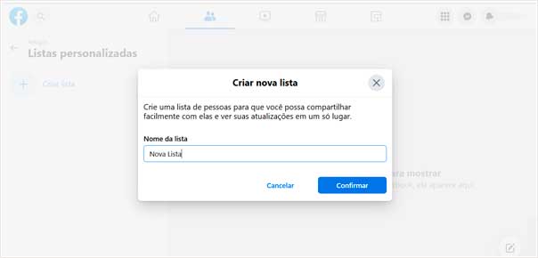Como criar listas de amigos no Facebook