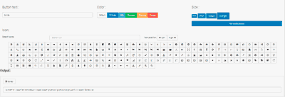 Gerador online button builder for bootstrap 3.