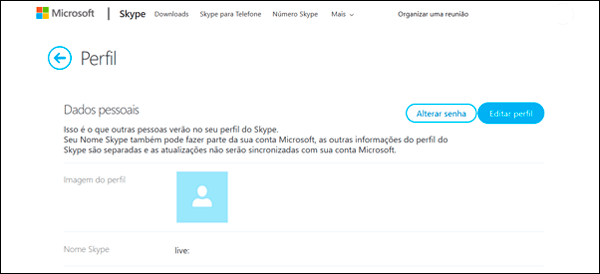 Como mudar o seu nome Skype