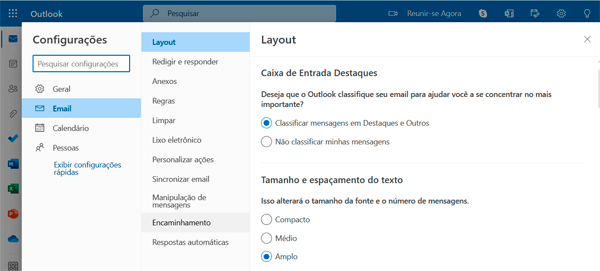 Outlook.com: como encaminhar emails automaticamente