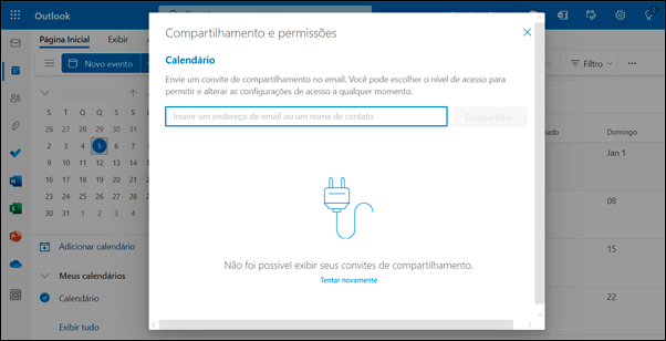 Outlook.com: como compartilhar o calendário