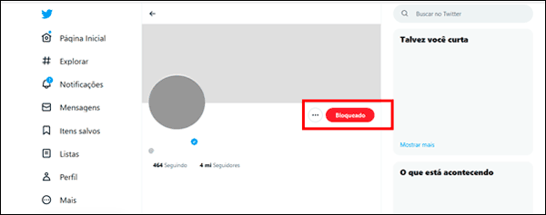 Como desbloquear uma pessoa no Twitter