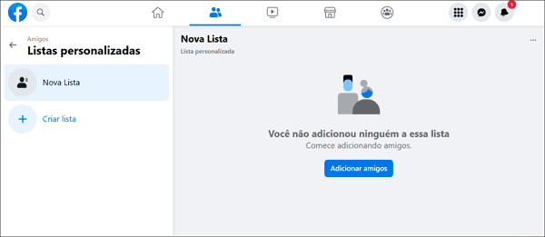 Remover pessoas das suas listas de amigos do Facebook