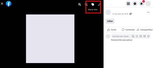 Como marcar pessoas ou amigos em fotos no Facebook