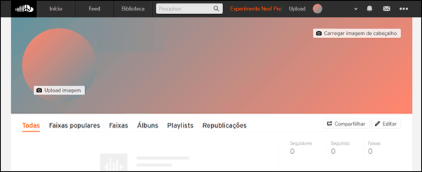 Como mudar a foto do perfil do SoundCloud