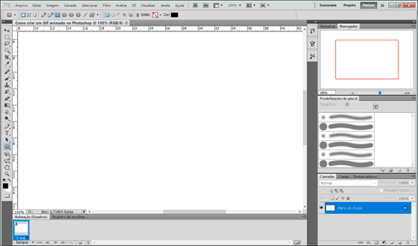 Aprenda como criar um GIF animado no Photoshop