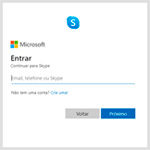 Aprenda como criar uma conta no Skype