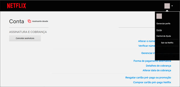 Como cancelar assinatura Netflix: celular ou computador