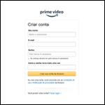 Aprenda como criar uma conta na Amazon Prime Video