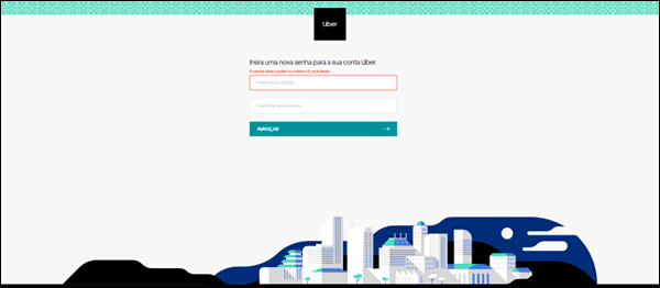 Como recuperar a senha da conta Uber de passageiros
