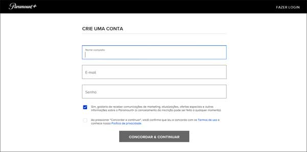 Como assinar Paramount+