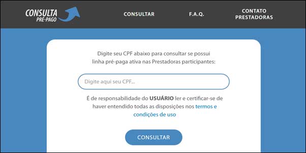 Descubra se seu CPF possui linha pré-paga registrada: Guia de Consulta