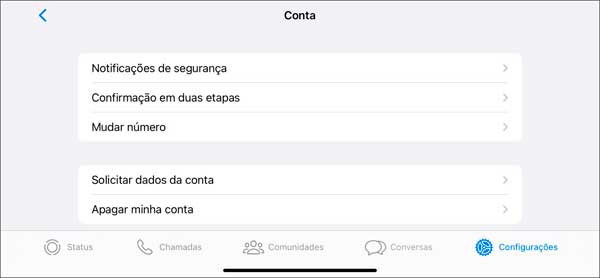 Como Alterar o Endereço de E-mail Vinculado à Sua Conta do WhatsApp