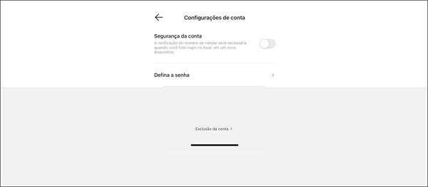 Como excluir a sua conta do Kwai pelo celular