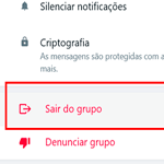 Aprenda como sair de um grupo WhatsApp de forma silenciosa